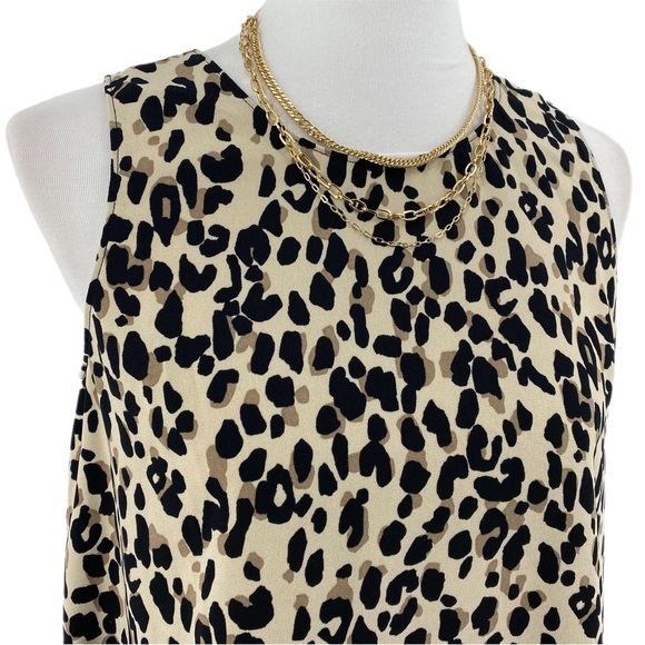 Halogen Women’s Leopard A-Line Swing Dress - Picture 4 of 7